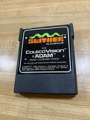 Slither Century 2 Video Game For ColecoVision + ADAM Family FREE SHIP! Excellent - Image 1 of 4