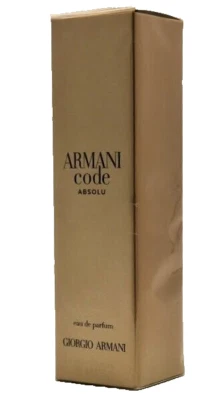 ❤️ARMANI CODE ABSOLU,GIORGIO ARMANI,2,5OZ 75ML.eau de Parfum FEMME ☆☆☆☆! - Bild 1 von 4