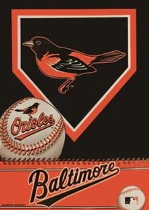 MLB BALTIMORE ORIOLES 27``X37`` Heavy Duty Banner - Picture 1 of 1