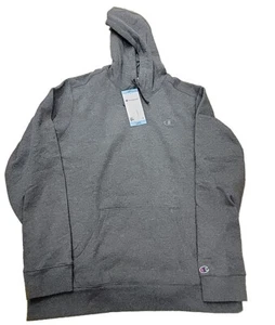 Champion Men's Fleece Lined Embroidered 'C' Logo Long Sleeve Hoodie Medium - Picture 1 of 2
