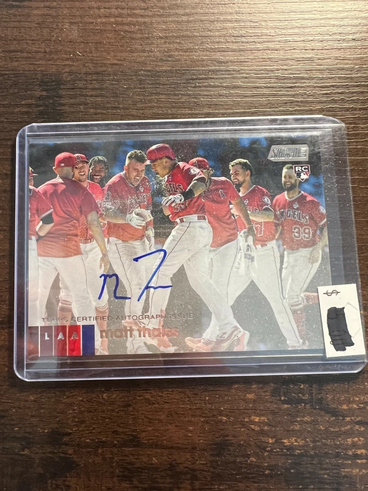 A96,052 - 2020 Stadium Club Autographs #AMT Matt Thaiss - Image 1 of 1