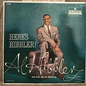 "AL HIBBLER 1957 ""HIER IST HIBBLER!" DECCA DL-8420 JACK PLEIS & SEIN ORCHESTRA - Bild 1 von 3