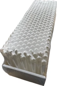 250 Stück Kimble Chase™ Zellkulturröhrchen aus Natronglas Reagenzgläser 160x16mm - Bild 1 von 4