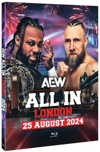 All Elite Pro Wrestling AEW ALL IN London 2024 Blu-ray Brand NEW Danielson MJF - Picture 1 of 2