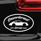 Auto Aufkleber Sticker Sauerkraut Garage 911 Elfer F G Modell 964 993 Carrera
