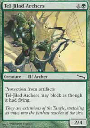 TEL-JILAD ARCHERS X4 4 4X Mirrodin MTG Magic the Gathering Cards DJMagic - Image 1 of 1
