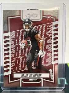 Tarjeta de novato Absolute Bijan Robinson 2023 - Imagen 1 de 2