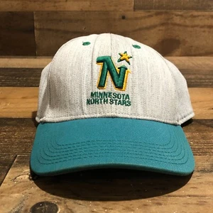 Minnesota North Stars Mütze Kappe Herren tailliert extra groß grau NHL Hockey - LESEN - Bild 1 von 10