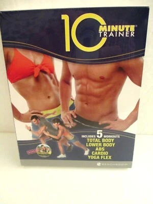 Beachbody Tony Hortons Entrenador de 10 Minutos - Incluye 5 Entrenamientos 2 Serie DVD Sellado Foto 1 de 4