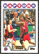 2008 Topps #134 Chris Bosh (Gold Name) Raptors