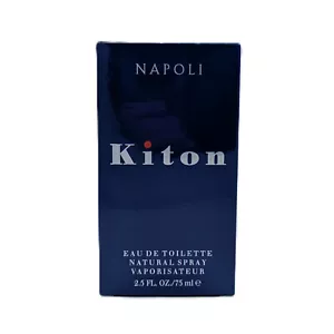 Kiton Napoli para hombres 75 ml EDT eau de toilette spray NUEVO - Imagen 1 de 1