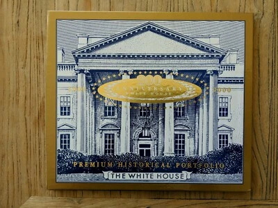 200th Anniversary White House Premium Historic Portfolio $20 Bill & Stamp - Image 1 of 4