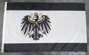 Fahne Flagge Preussen Preußen Königreich 1892 bis 1918 - 90 x 150 cm - Bild 1 von 2