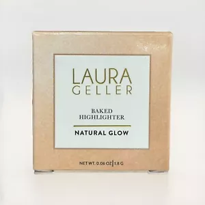 (2)Laura Geller Baked Highlighter Natural Glow FRENCH VANILLA 0019002B 0.06oz - Picture 1 of 5