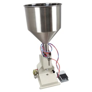 A02 Pneumatic Paste Liquid Filling Machine 5-50ml Stainless Steel - Picture 1 of 16