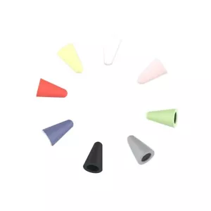 8x Silicone Touch Pen Nib Case Tip Cover For Apple Pencil 1st 2nd Generation USA - Picture 1 of 12