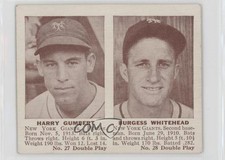 1941 Double Play R330 Harry Gumbert Burgess Whitehead #27-28
