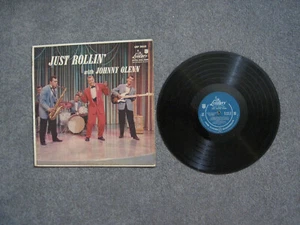 Rare Rock 'n Roll LP- Johnny Olenn- Just Rollin' with Johnny Olenn-Liberty LRP - Picture 1 of 2