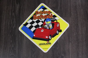 Letrero raro de escuela de conducción Legoland California 1999 - Imagen 1 de 6