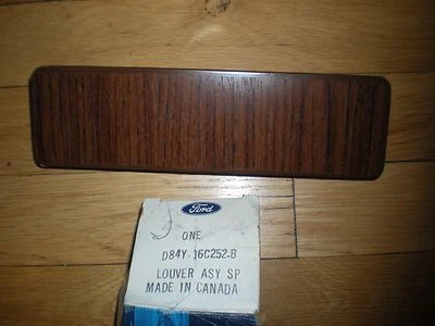 NUEVO 1978 79 LINCOLN VERSAILLES GUARDABARROS DELANTERO PERSIANA LATERAL MADERA Foto 1 de 2