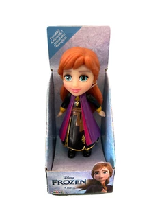 Disney Frozen Cute Mini Poseable 3.5" Anna Doll Free Shipping - Picture 1 of 5