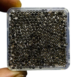 VVS 500 Pcs Natural Smoky Quartz 1.75mm Round Cut Calibrated Loose Gemstones Lot - Picture 1 of 8