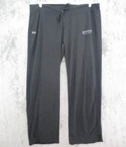 Under Amour Lounge Pants Women XL Black Alaskan Brewing Company Drawstring - Picture 1 of 14