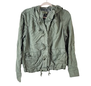 ANTRHOPOLOGIE HIJA DE LA LIBERACIÓN Mujer Talla M Verde Ejército Chaqueta Utilitaria - Imagen 1 de 5