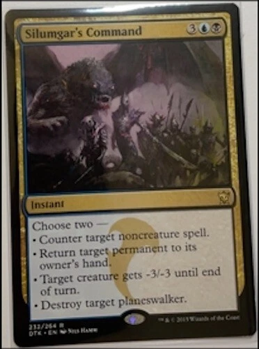 Silumgar's Command #232 | DTK Dragons of Tarkir | MTG | Same Day Ship! - Image 1 of 1