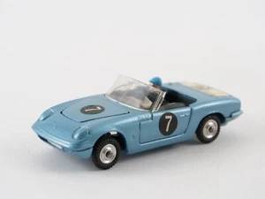 Corgi n° 318 Lotus Elan S2 cabriolet Esso #7 rare 1/43 - Imagen 1 de 9