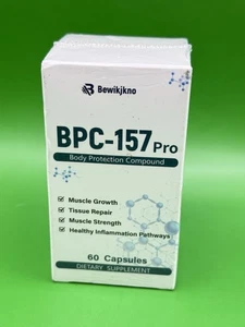 BCP 157 Pro Collagen Peptides Dietary Supplement 60 Count EXP 02/2027 - Picture 1 of 3