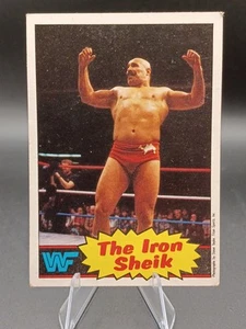 1985 Topps WWF Pro Wrestling Stars #2 The Iron Sheik - Picture 1 of 2
