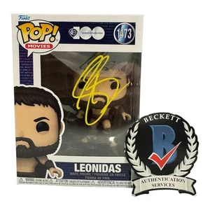 Gerard Butler signed Autogramm 300 Funko Pop 1473 Beckett BAS Leonidas - Bild 1 von 2
