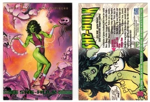 Promo- Marvel Masterpieces 1993 She-Hulk #30 Prototype - Picture 1 of 1