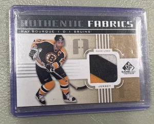 2011-12 SP Game Used Authentic Fabrics Gold #AFRB1 Ray Bourque 3-Color! Jersey - Picture 1 of 2