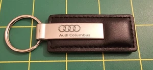 Genuino Columbus Audi Concesionario Llavero Metal y Cuero Concesionario B3b2 - Imagen 1 de 2