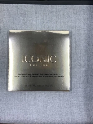 Iconic London Eyeshadow 20 Palette Shades Booming Gleaming High Pigment Neutrals - Image 1 of 3
