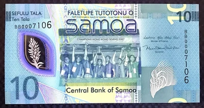 2024 SAMOA - 10 TALA POLYMER - P#48 - GEM UNC - MB3 - Image 1 of 2