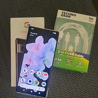 Google Pixel 6 Pro 5G 128GB Sorta Sunny See Description  - Image 1 of 4