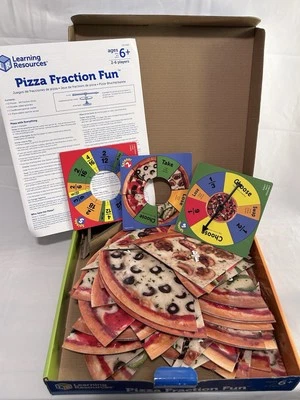 Recursos de Aprendizaje Pizza Fracción Diversión - Múltiples Niveles de Aprendizaje JUEGO COMPLETO Foto 1 de 4