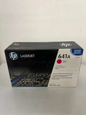 HP LaserJet 641A C9723A  Margenta Genuine SEALED Toner Cartridge - Image 1 of 3
