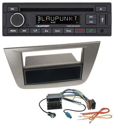 Blaupunkt USB MP3 Bluetooth DAB CD Autoradio für Seat Altea Toledo ab 05 Anthraz - Bild 1 von 4