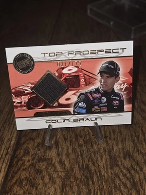 Colin Braun Press Pass 2008 Top Prospects Race Used Glove /175 - Image 1 of 2