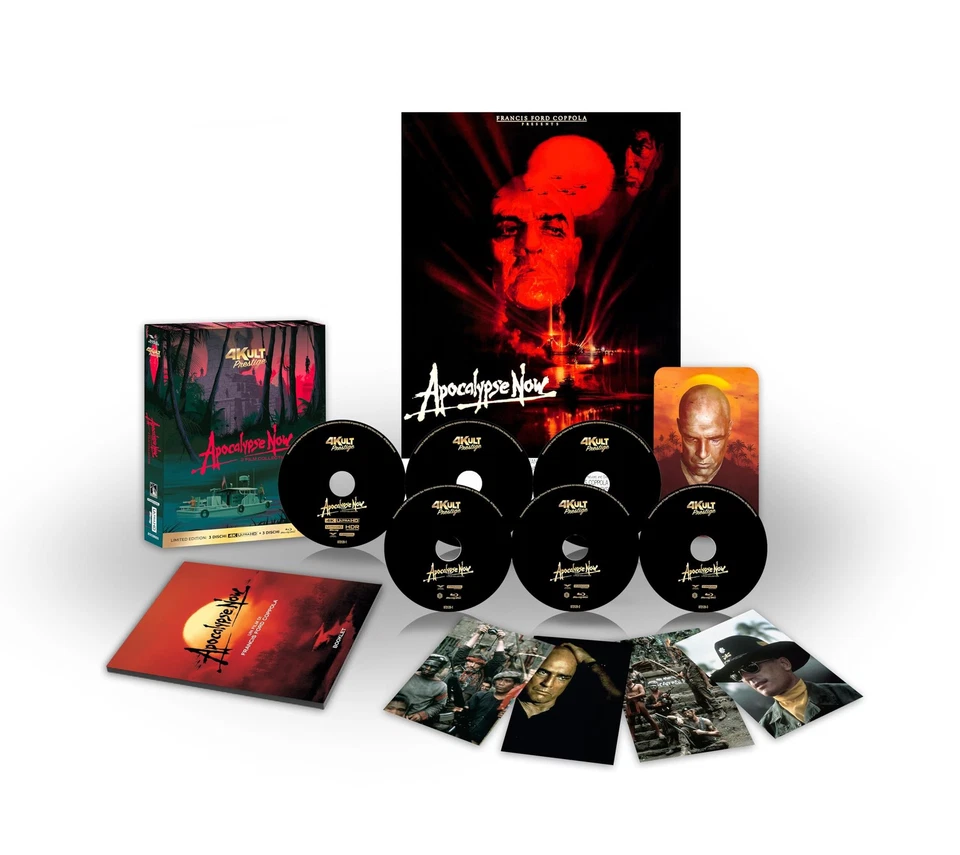 Apocalypse Now "4Kult Prestige" (3 4K + 3 Bd) (4K UHD Blu-ray) Martin Sheen - image 1 of 2