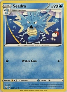Seadra Uncommon SWSH05: Battle Styles 032/163 NM Pokemon TCG - Picture 1 of 2