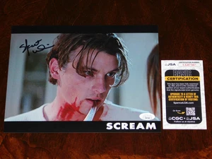 SKEET ULRICH "BILLY LOOMIS" SIGNED SCREAM 8X10 PHOTO JSA COA!!! - Picture 1 of 1