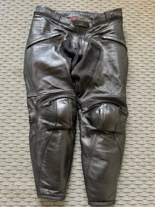 Dainese Italy Leather Motorcycle Touring, Street, Track Pants EU 54-Short Model - Bild 1 von 20