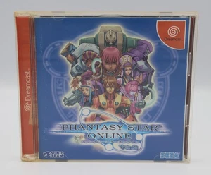 Phantasy Star Online Ver.2 Sega Dreamcast Japanese Game REGION LOCK NO US TARIFF - Picture 1 of 5