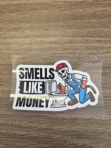 Divertido casco vehículo UV DTF calcomanía Sticler impermeable fontanero - Imagen 1 de 5