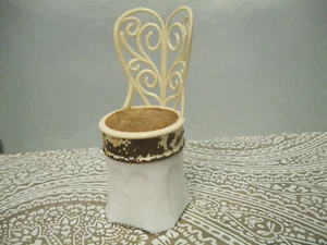 Avon Vintage Stuhl Parfum Herz Flakon - Bild 1 von 3